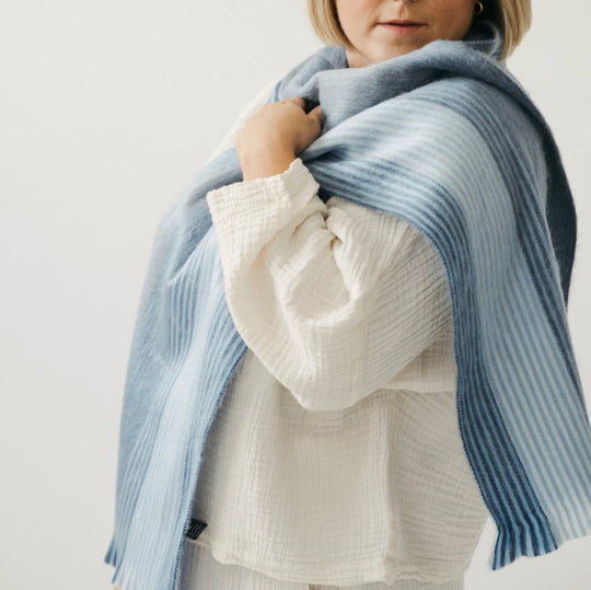 Écharpe en Alpaga - Café