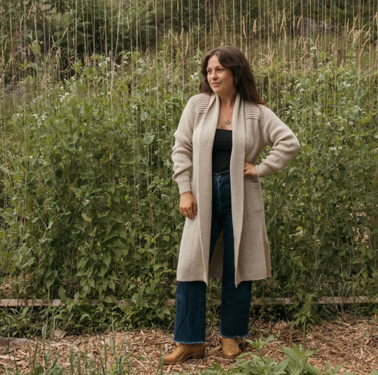 Long Cartier Sweater - Chai Latte