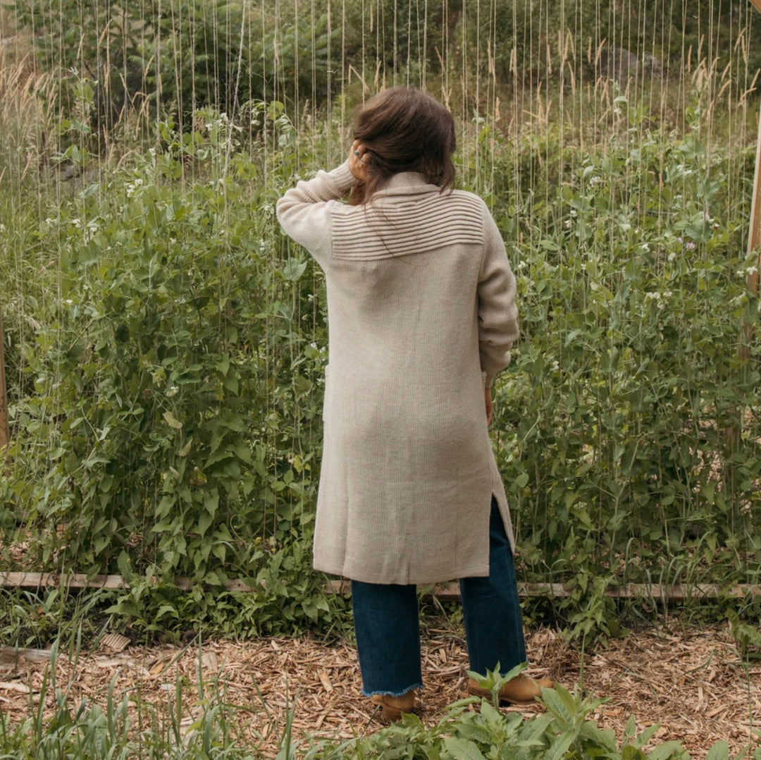 Long Cartier Sweater - Chai Latte