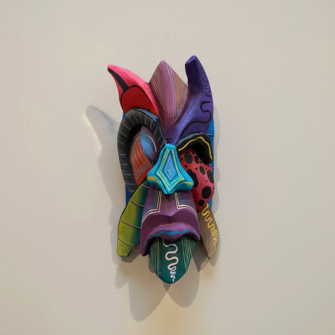 Costa Rican Balsa Wood Mask - X-Small