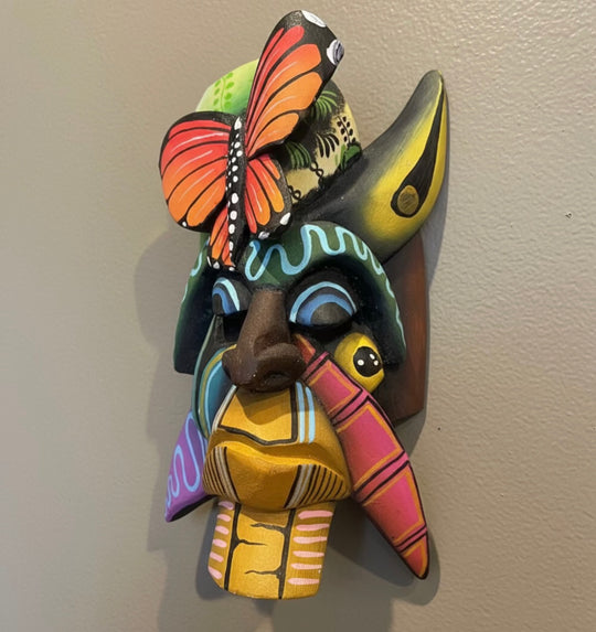 Costa Rican Balsa Wood Mask - X-Small
