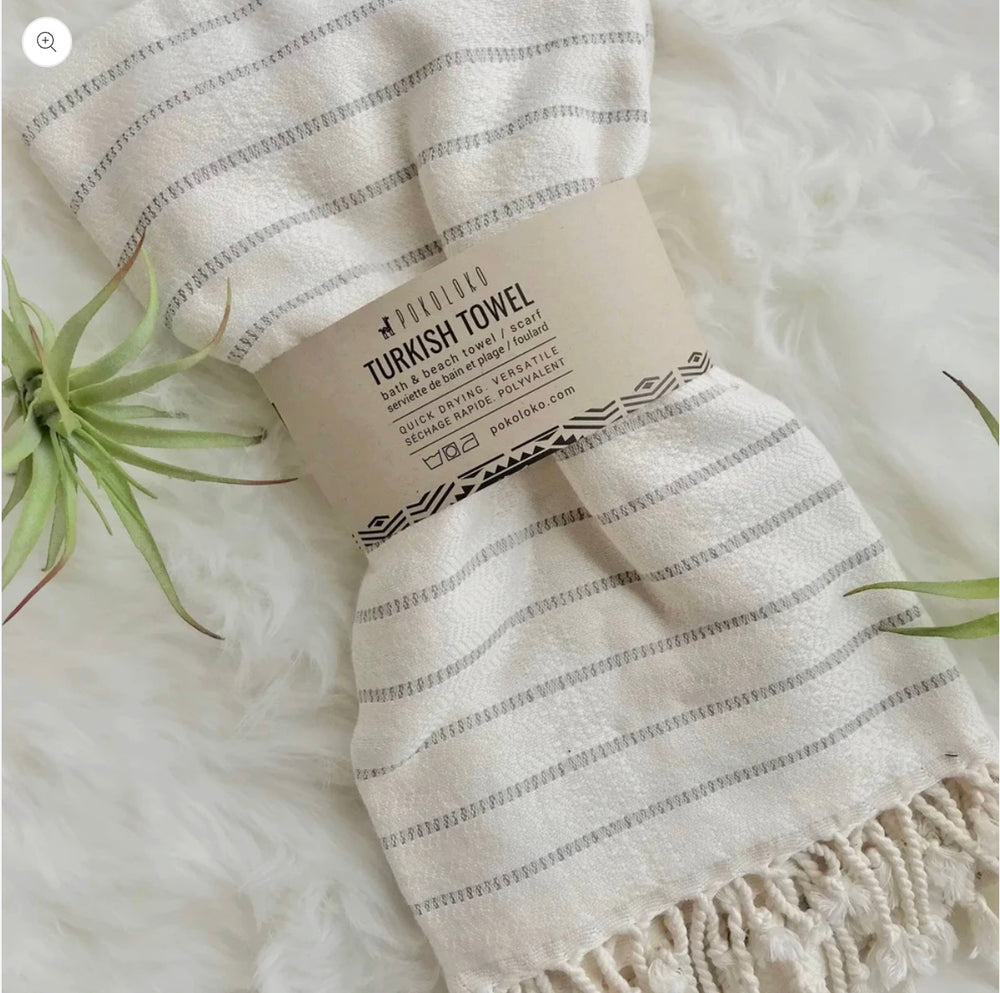 Turkish Hand Towel - Bamboo - Mist