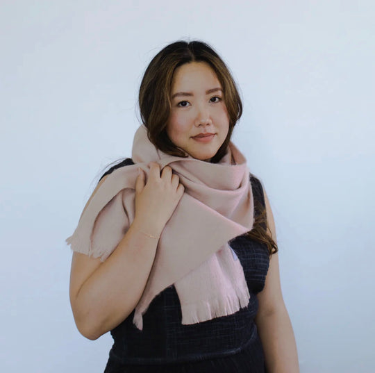 Alpaca Scarf - Ballet Fine Lines