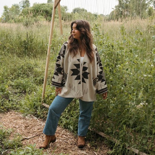 Jacqueline Jacquard Sweater