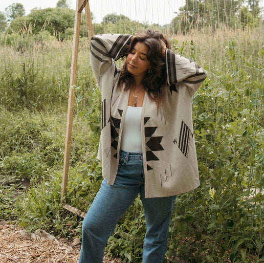 Jacqueline Jacquard Sweater