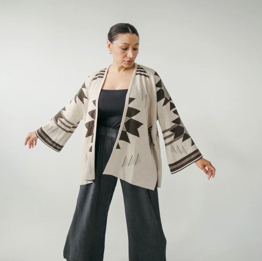 Jacqueline Jacquard Sweater