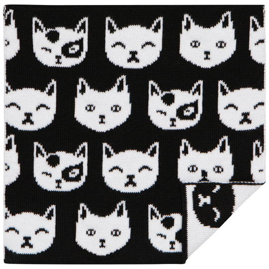 Feline Fine Knit Dishcloth Set of 3