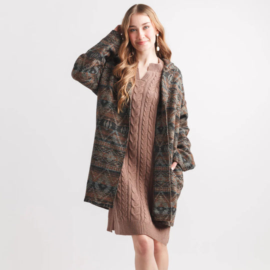 Global Print Label Jacket With Pockets