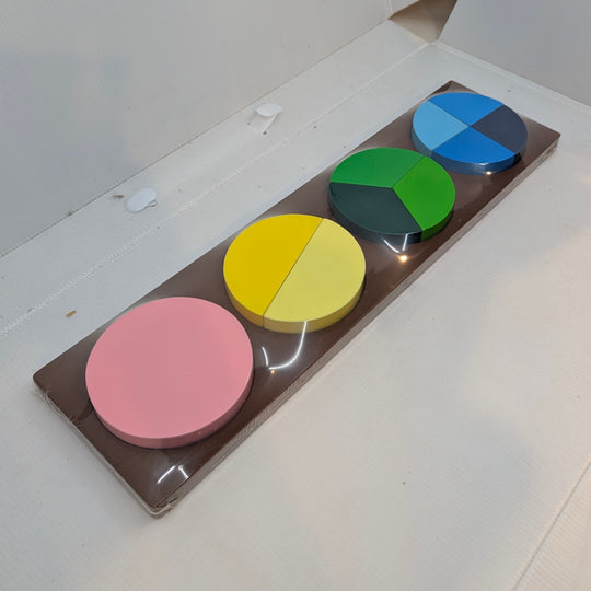 Jumbo Fraction Circle Wood Puzzle