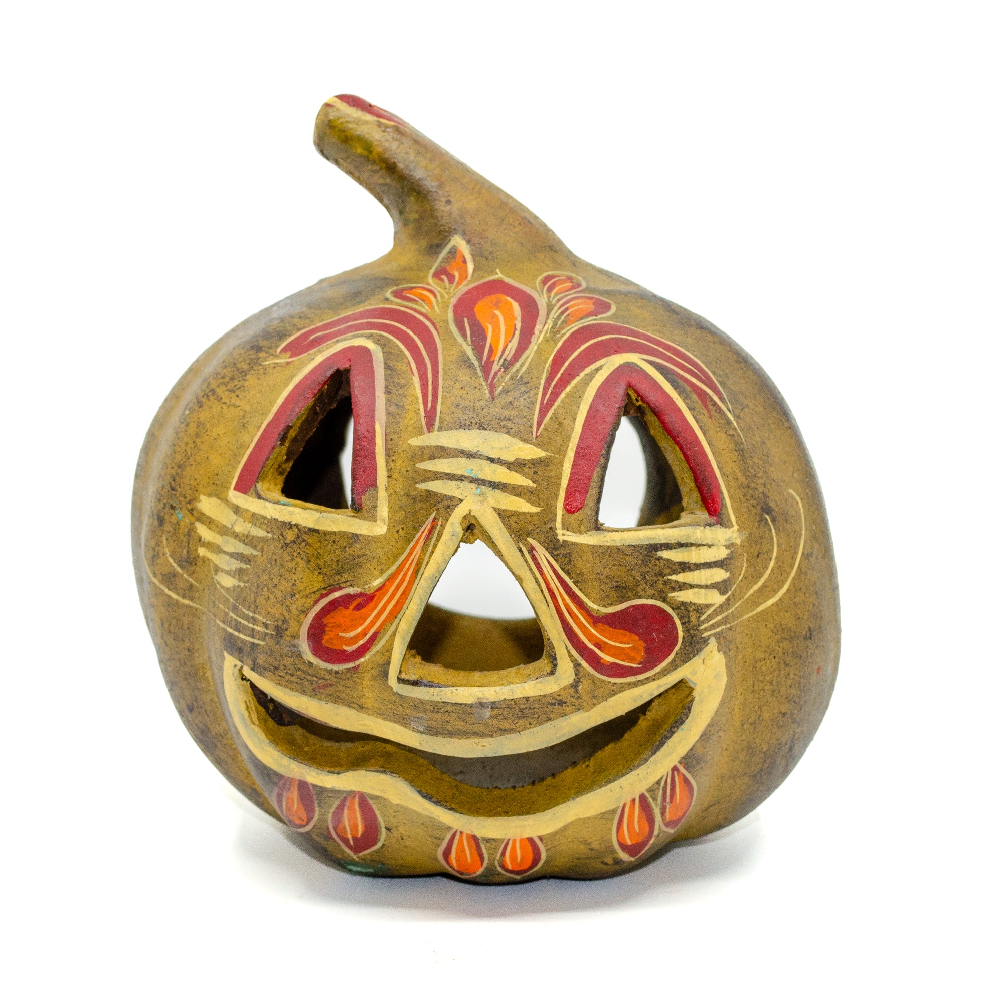 Terracotta Carved Pumpkin