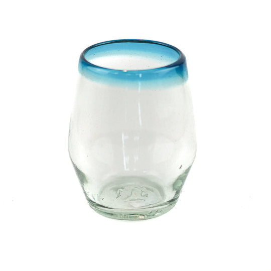 Barrel Stemless Wine Glass