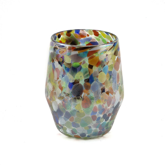 Barrel Stemless Wine Glass