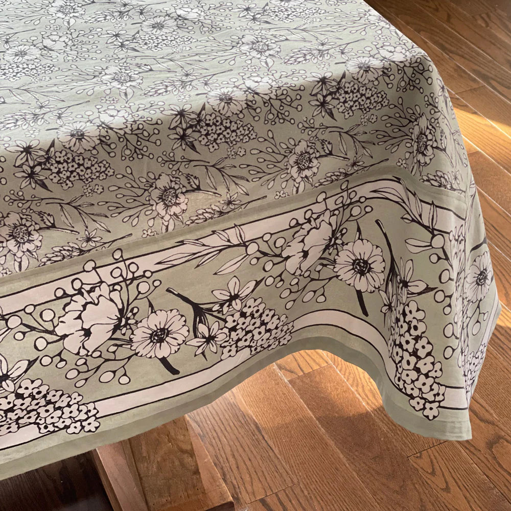 Printed Tablecloth - Fleur