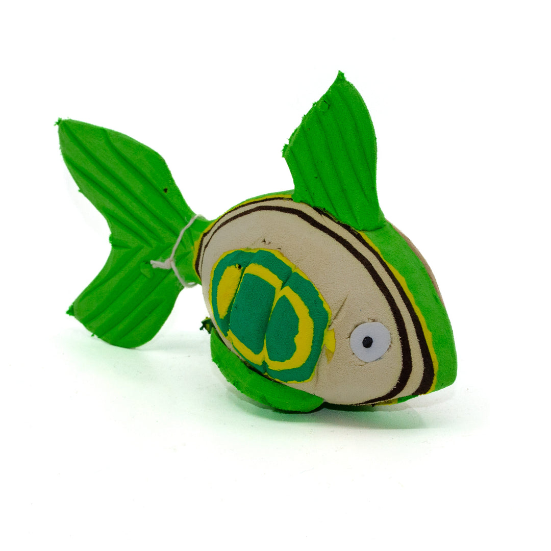 Recycled Flip Flop Fish- 7"