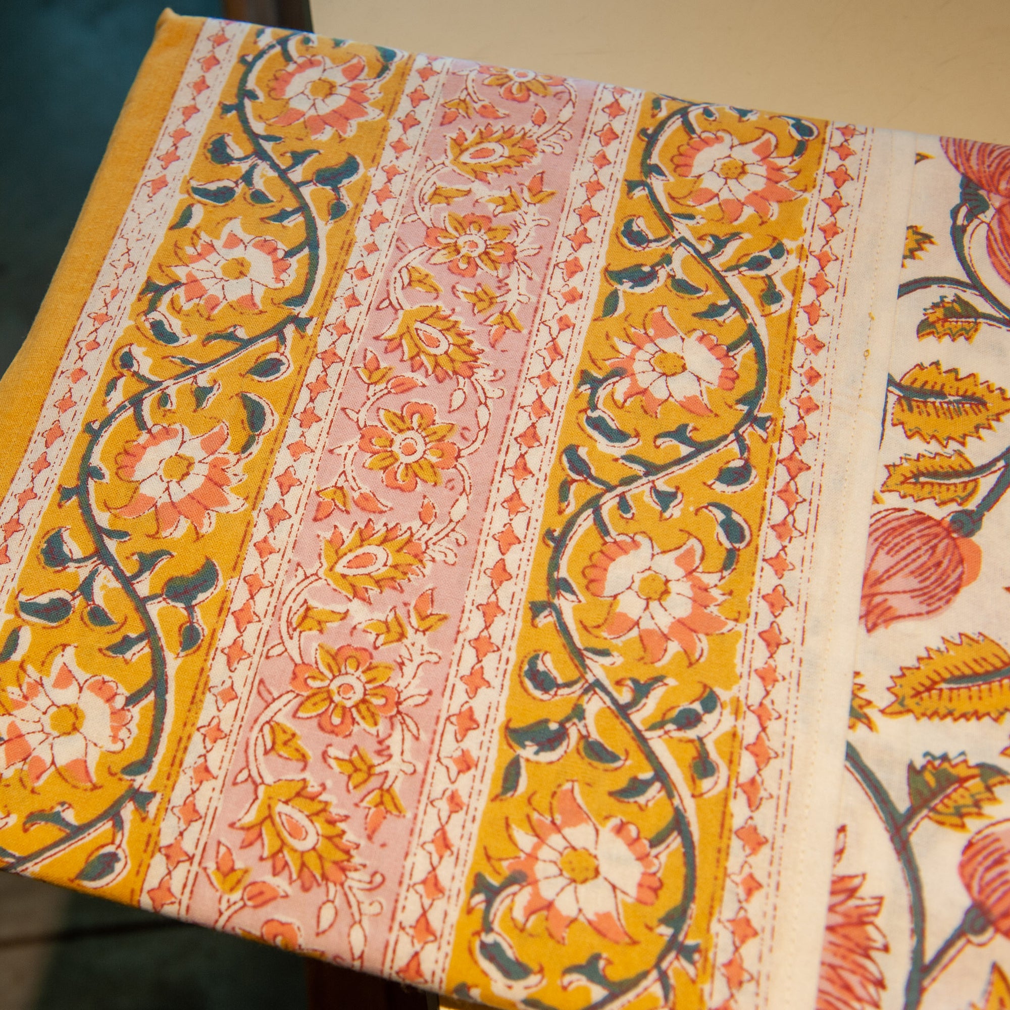 Printed Tablecloth - Roop Ivory