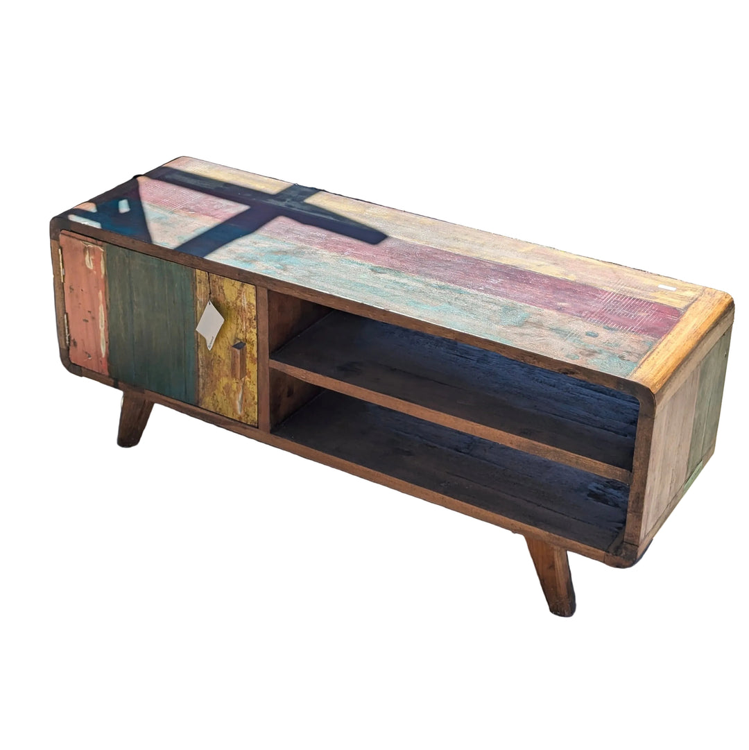 Multicolour Reclaimed Teak Coffee Table