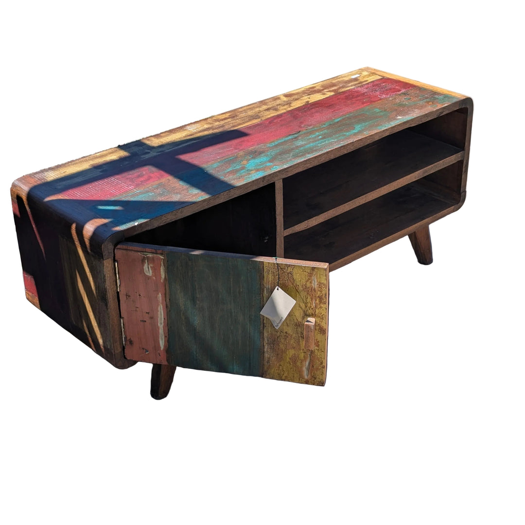 Multicolour Reclaimed Teak Coffee Table