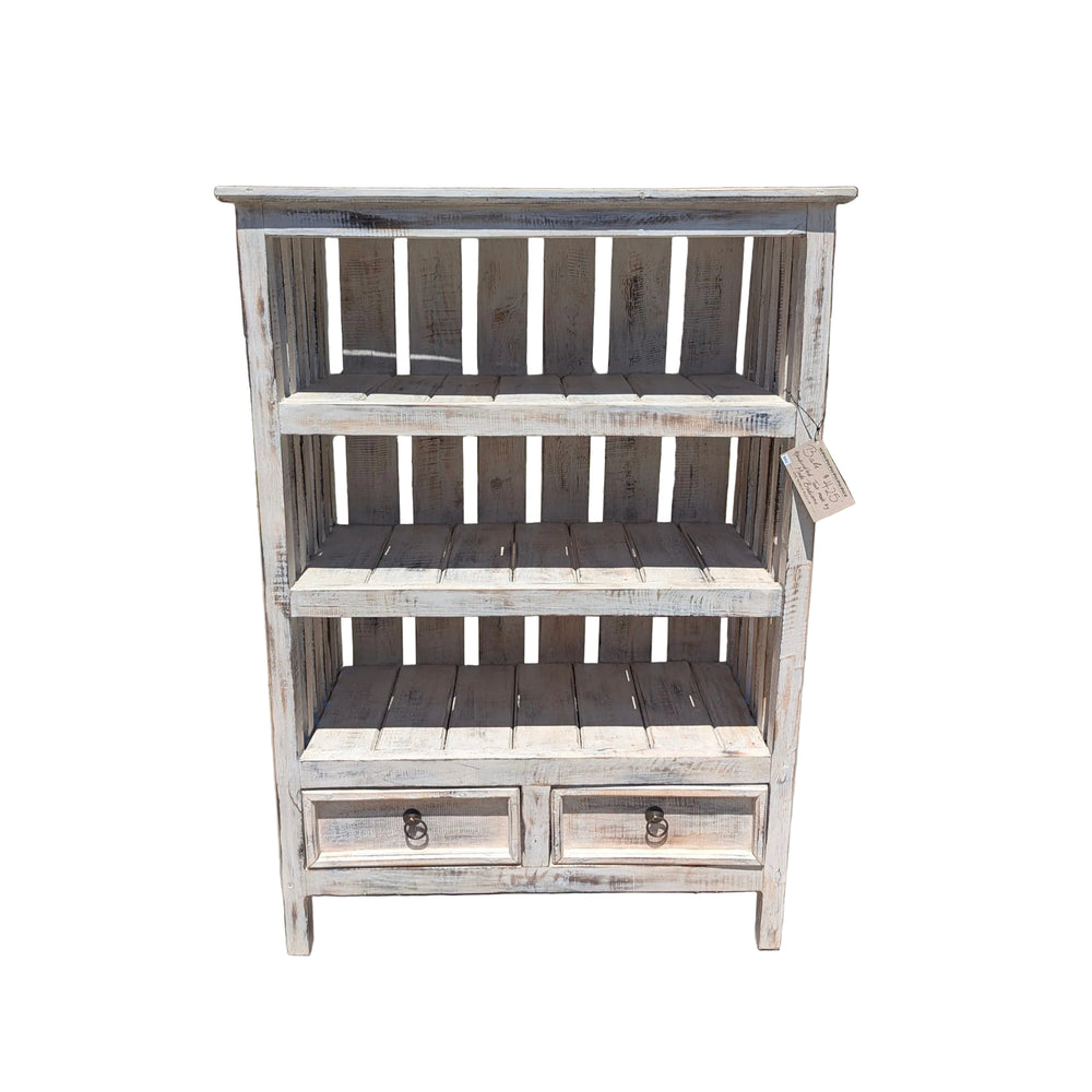 The Rotan Albasia Wood Shelf
