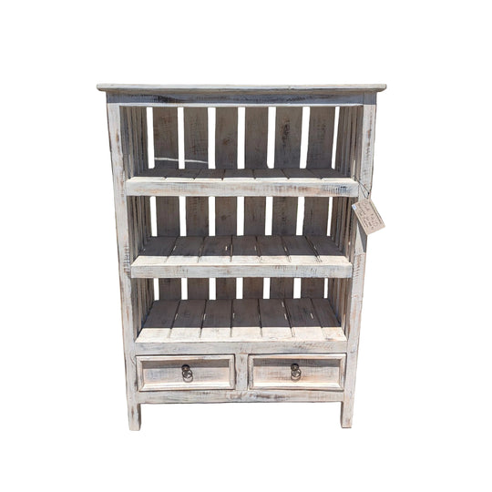 The Rotan Albasia Wood Shelf