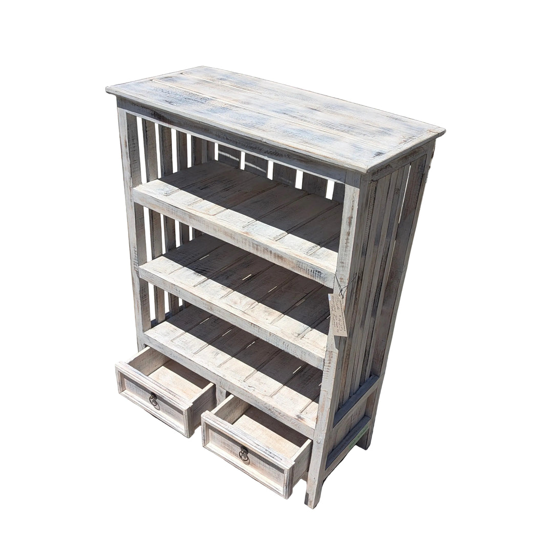 The Rotan Albasia Wood Shelf