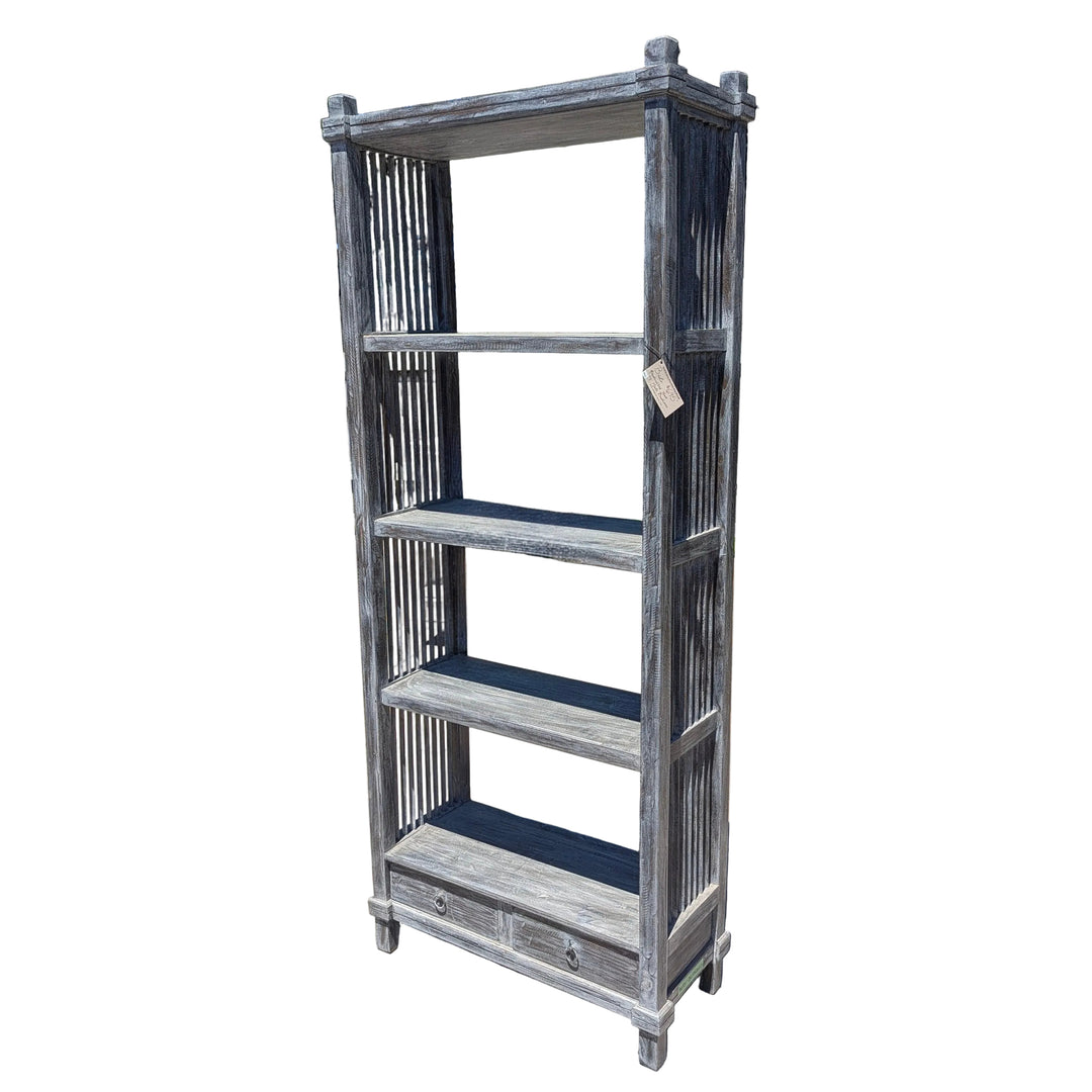The Ranting Albasia Wood Shelf Unit