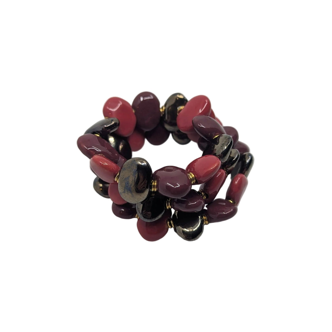 Kenyan Kazuri Beaded Bracelet