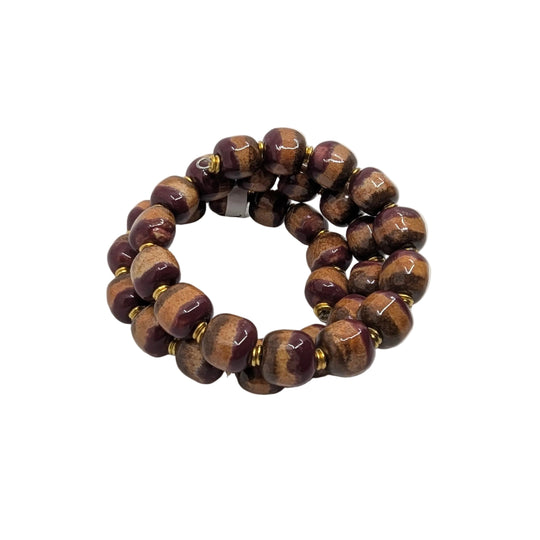 Kenyan Kazuri Beaded Bracelet