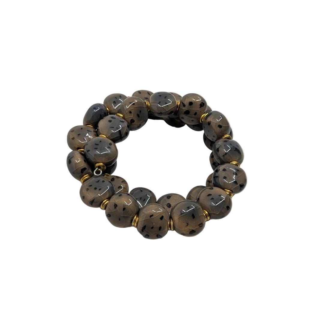 Kenyan Kazuri Beaded Bracelet