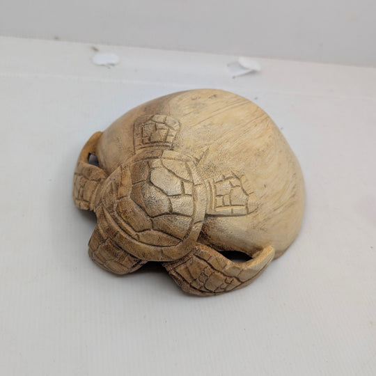 Suar Wood Turtle Bowl