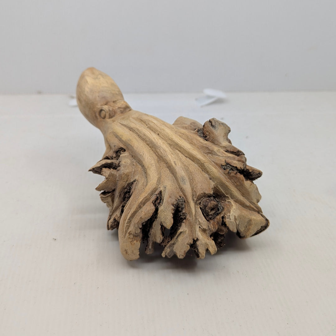 Parasite Wood Octopus Carving