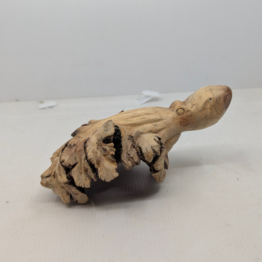 Parasite Wood Octopus Carving