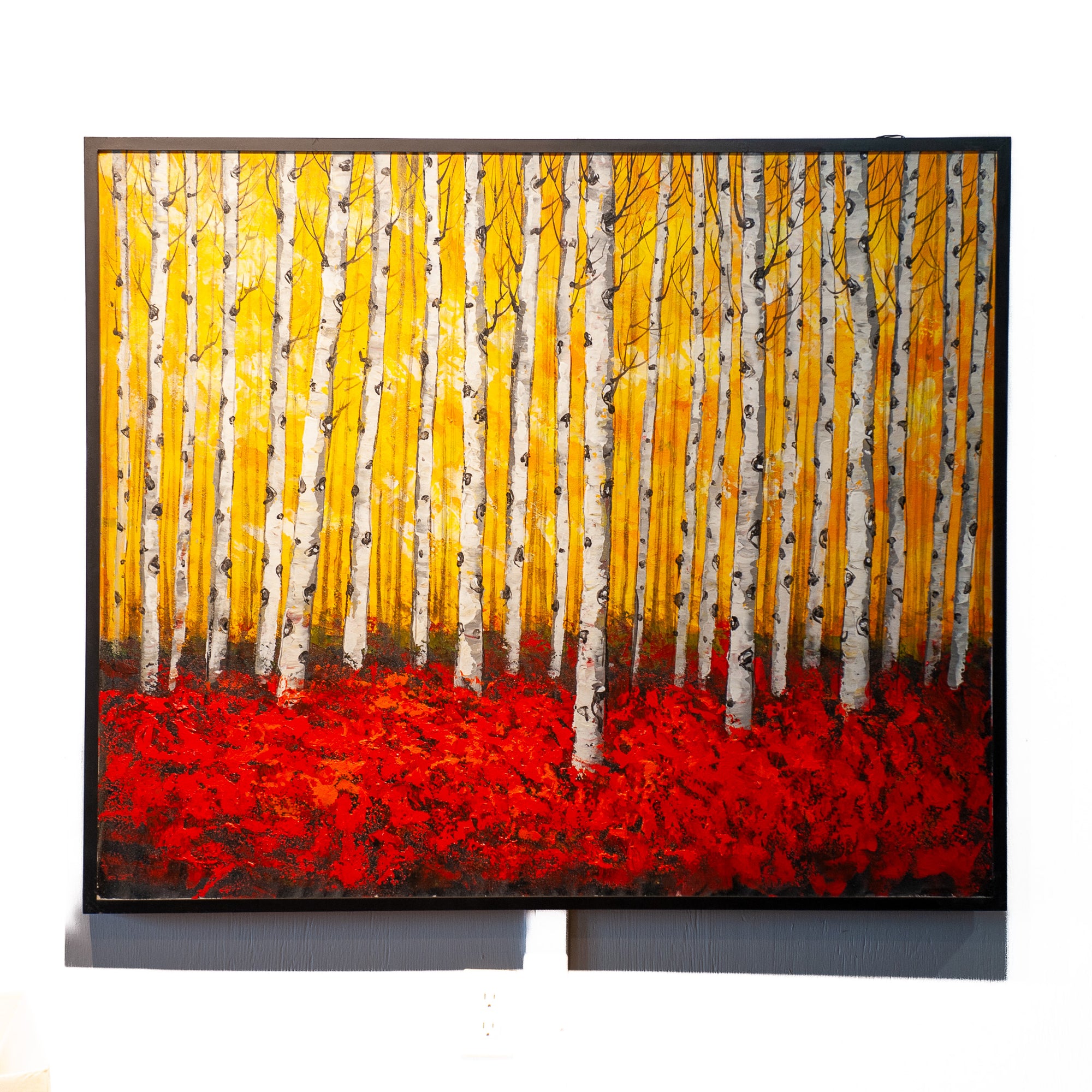 Forest a Flame - Painting