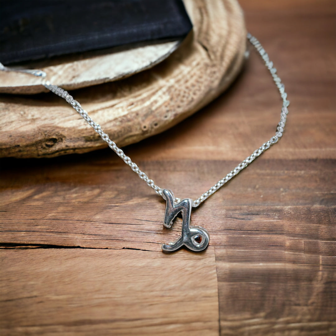 Zodiac Charm Necklace- Capricorn