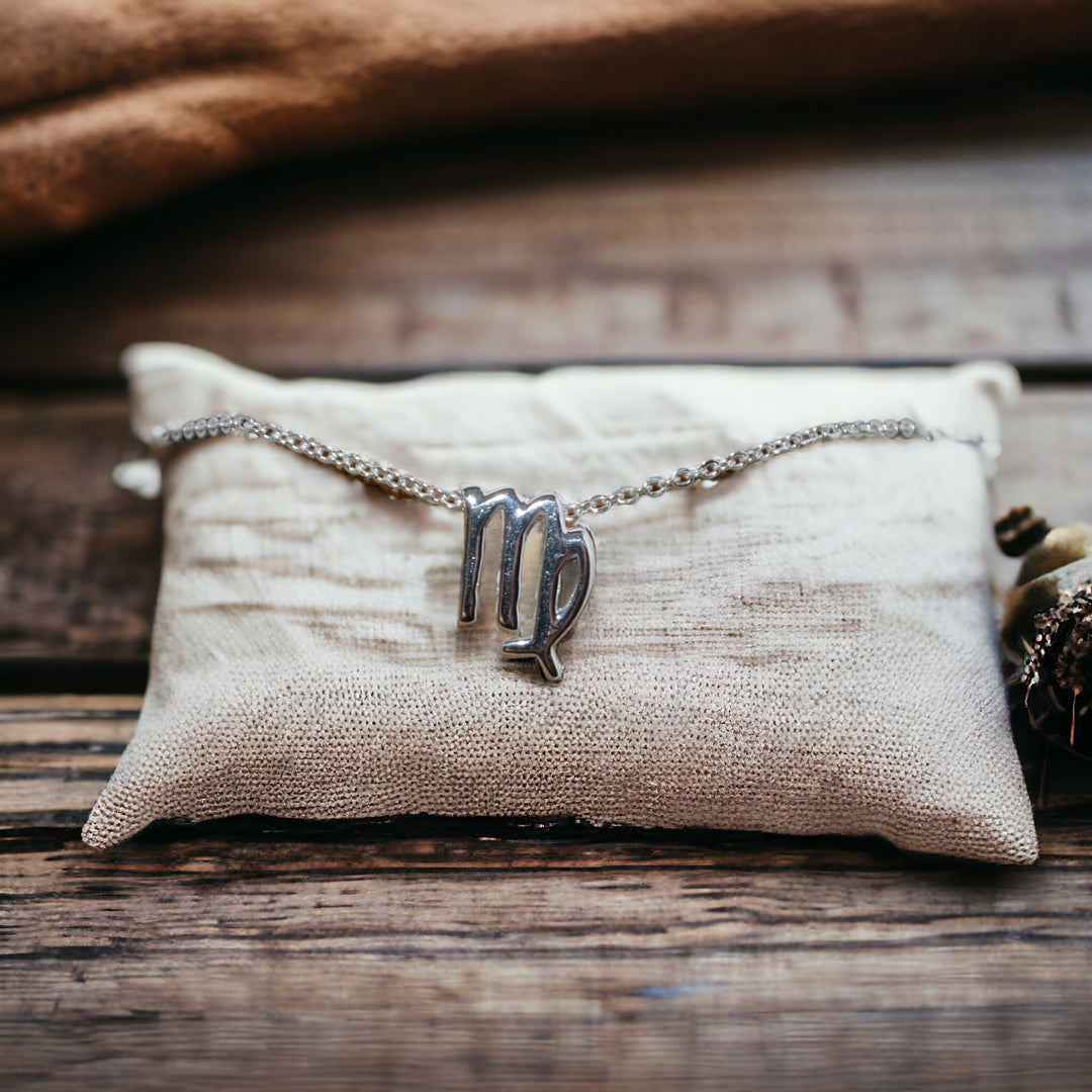 Zodiac Charm Necklace- Virgo