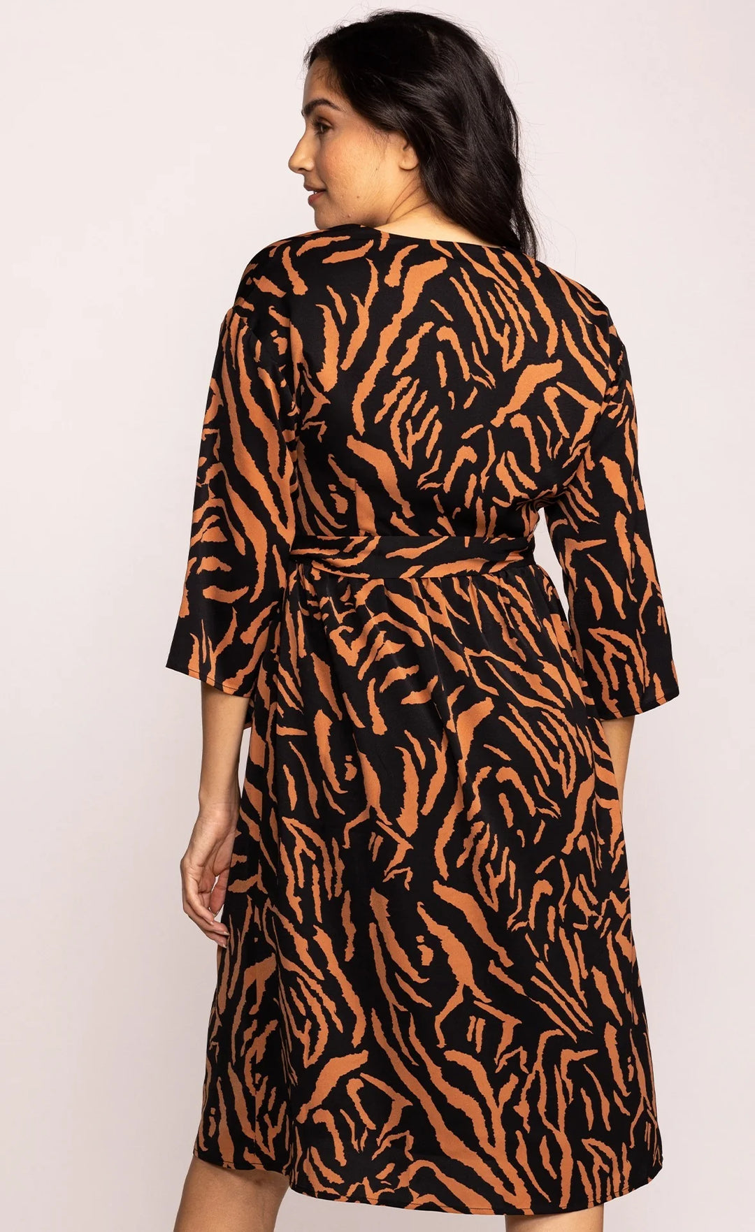 Diane Dress Black and White