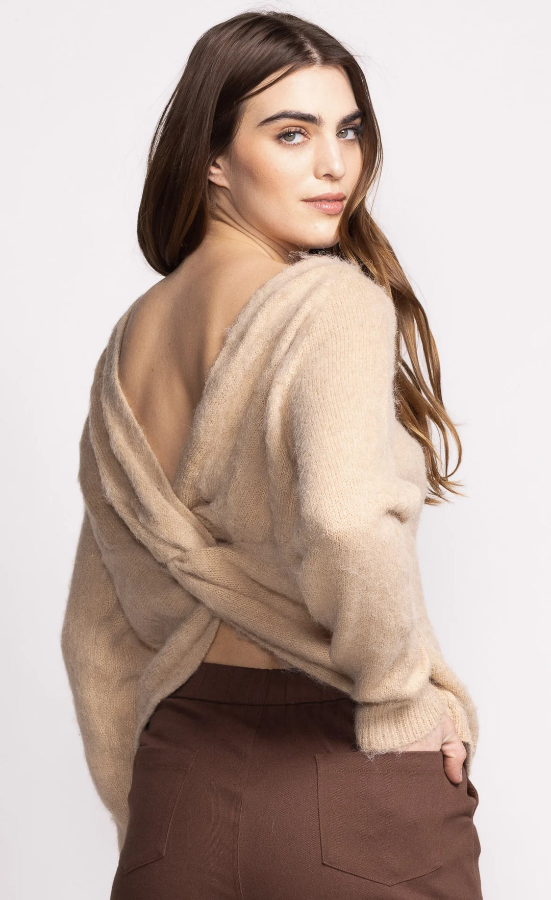 Mya Sweater - Taupe