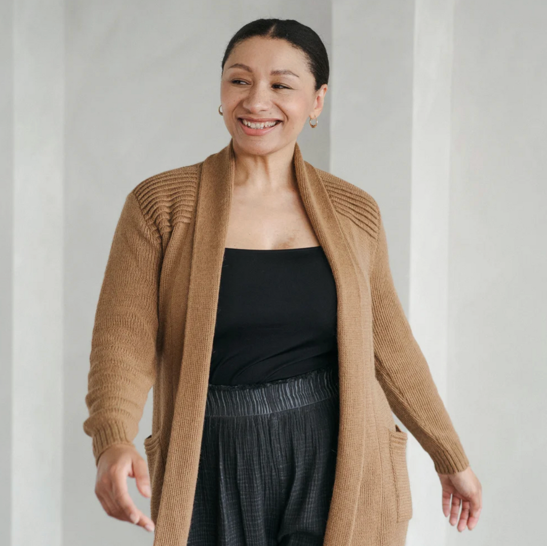 Long Cartier Sweater - Camal