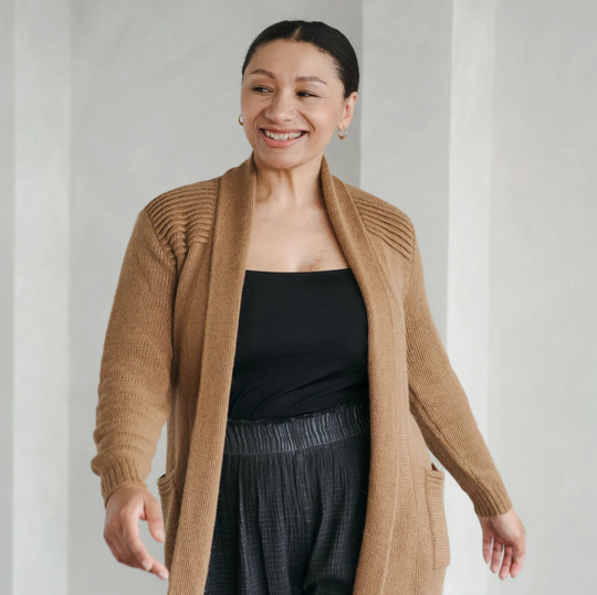 Long Cartier Sweater - Camal