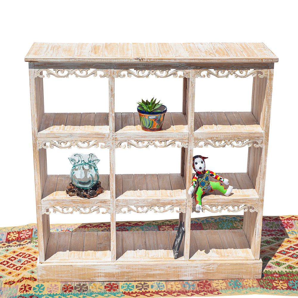 9-Pocket Shelf Unit