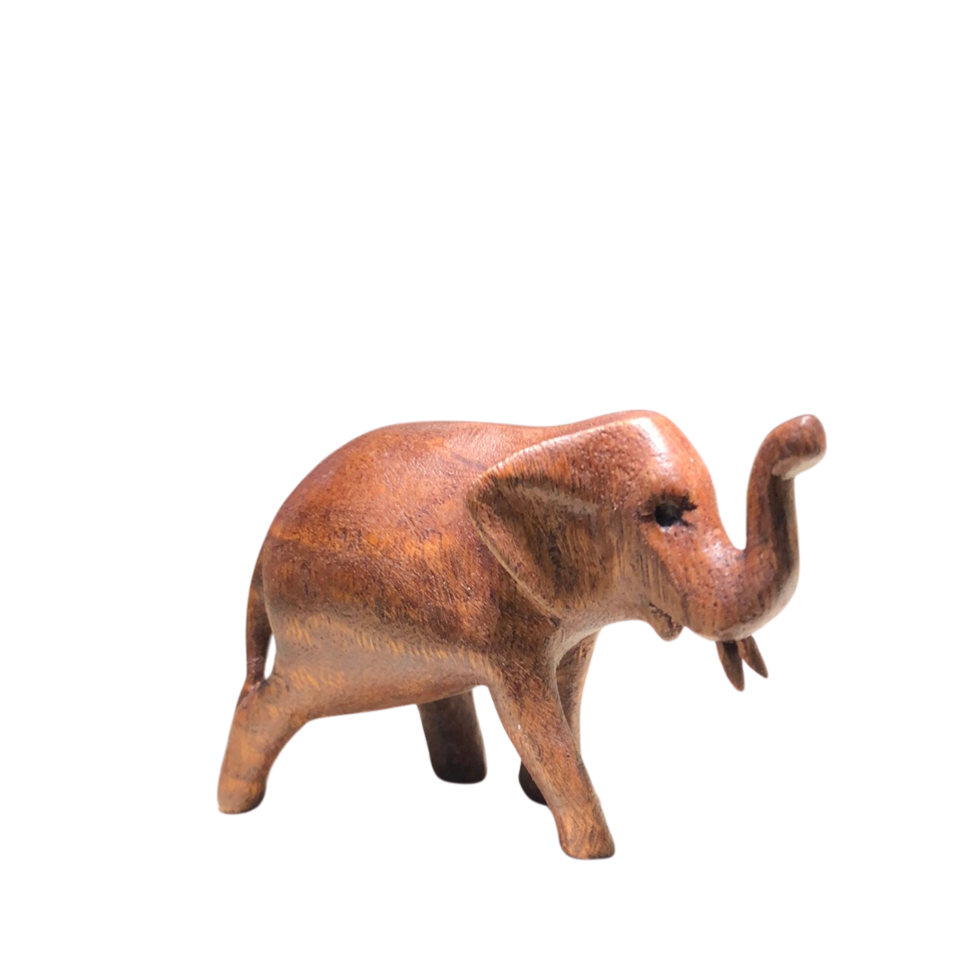 Natural Suar Elephant - Small