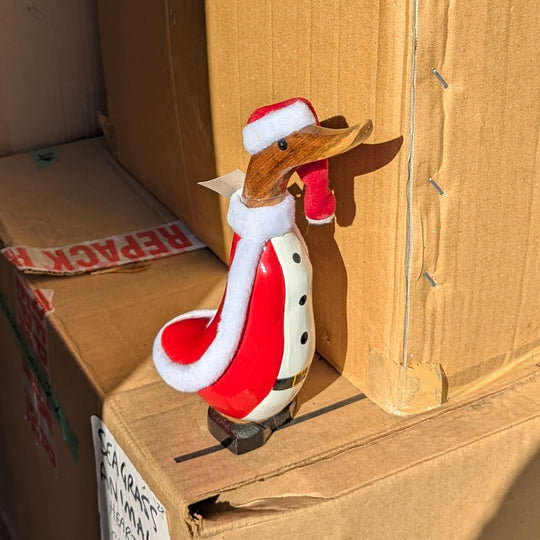 Santa Outfit Bamboo Root Duckling
