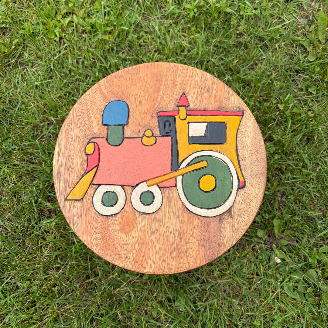 Monkeypod Wood Kid Stool