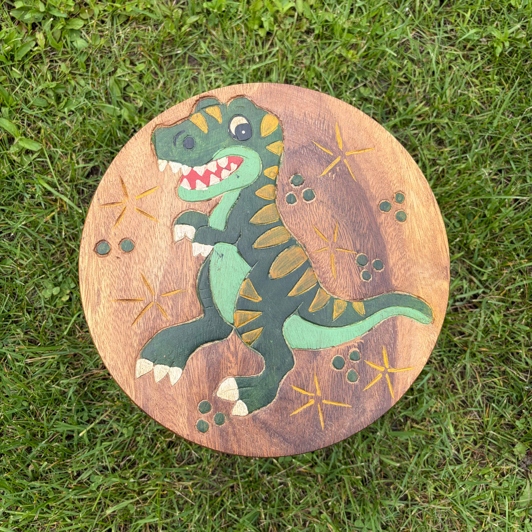 Monkeypod Wood Kid Stool