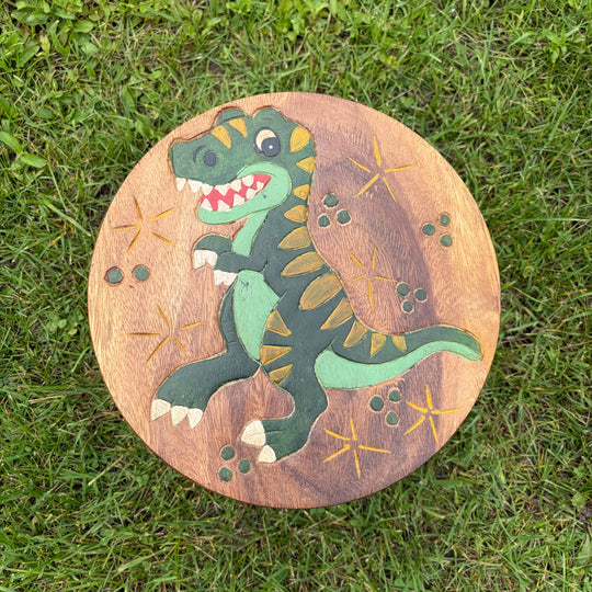 Monkeypod Wood Kid Stool
