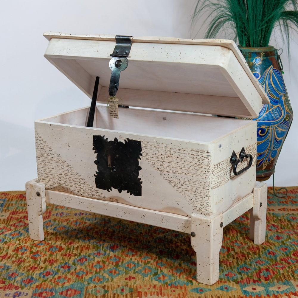 Mexican Pine Wood "Pirate Chest"