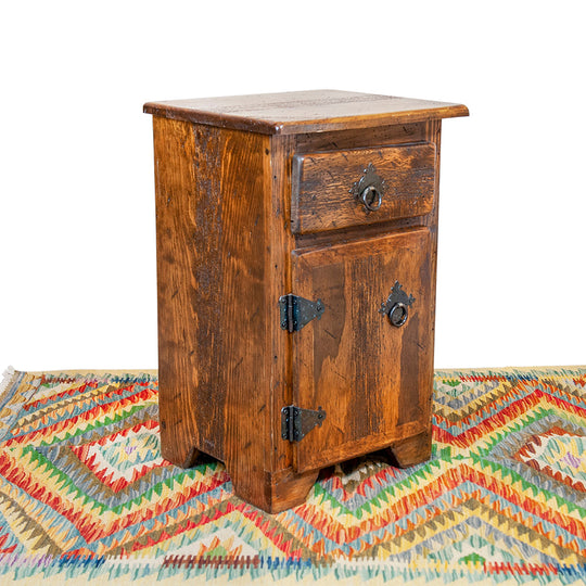 Pine Wood Nightstand