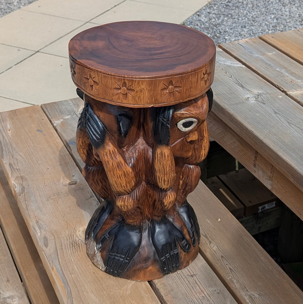 Three Wise Monkeys Side Table