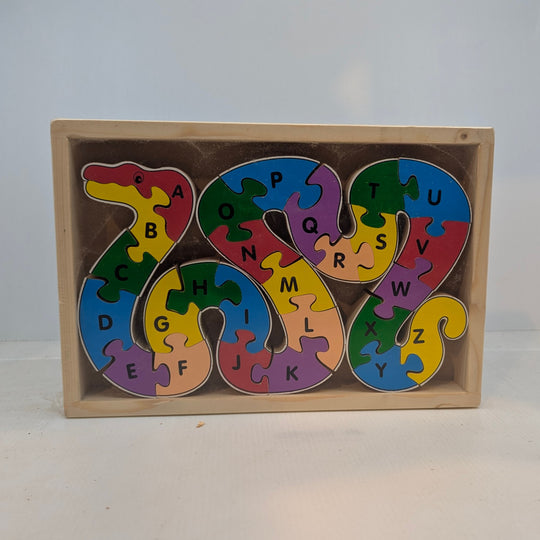 ABC Snake Wood Puzzle
