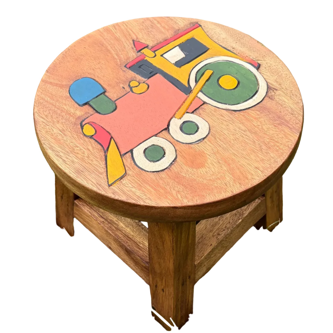 Monkeypod Wood Kid Stool
