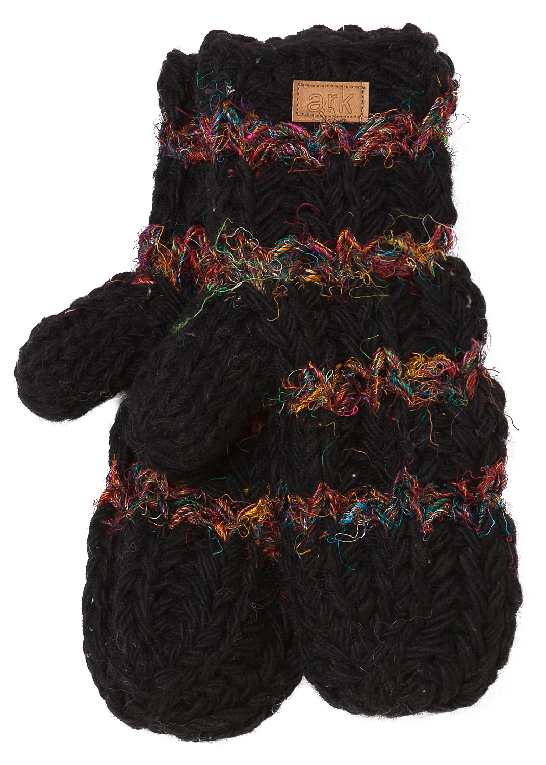 Recycled Silk Zoe Mittens